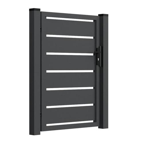 Furtka palisadowa MAGNUS 1000x1700 kolor antracyt RAL 7016