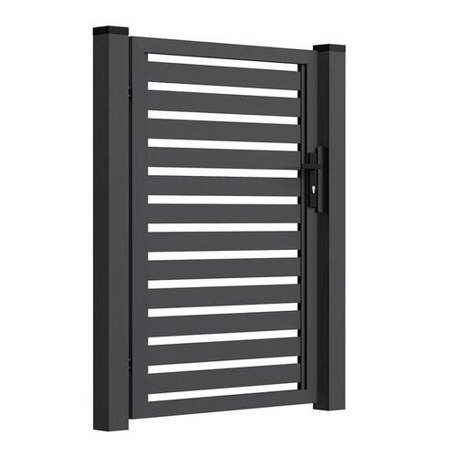 Furtka palisadowa ASTRID 1000x1420 kolor antracyt RAL 7016