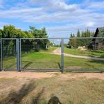 Brama dwuskrzydłowa panelowa 2D 3600x1900 kolor antracyt RAL 7016