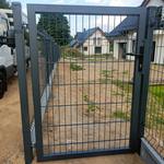 Furtka panelowa 2D 830x1420 kolor antracyt RAL 7016