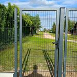 Furtka panelowa 2D 1000x1720 kolor czarny RAL 9005