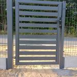 Furtka palisadowa ASTRID 1000x1420 kolor antracyt RAL 7016